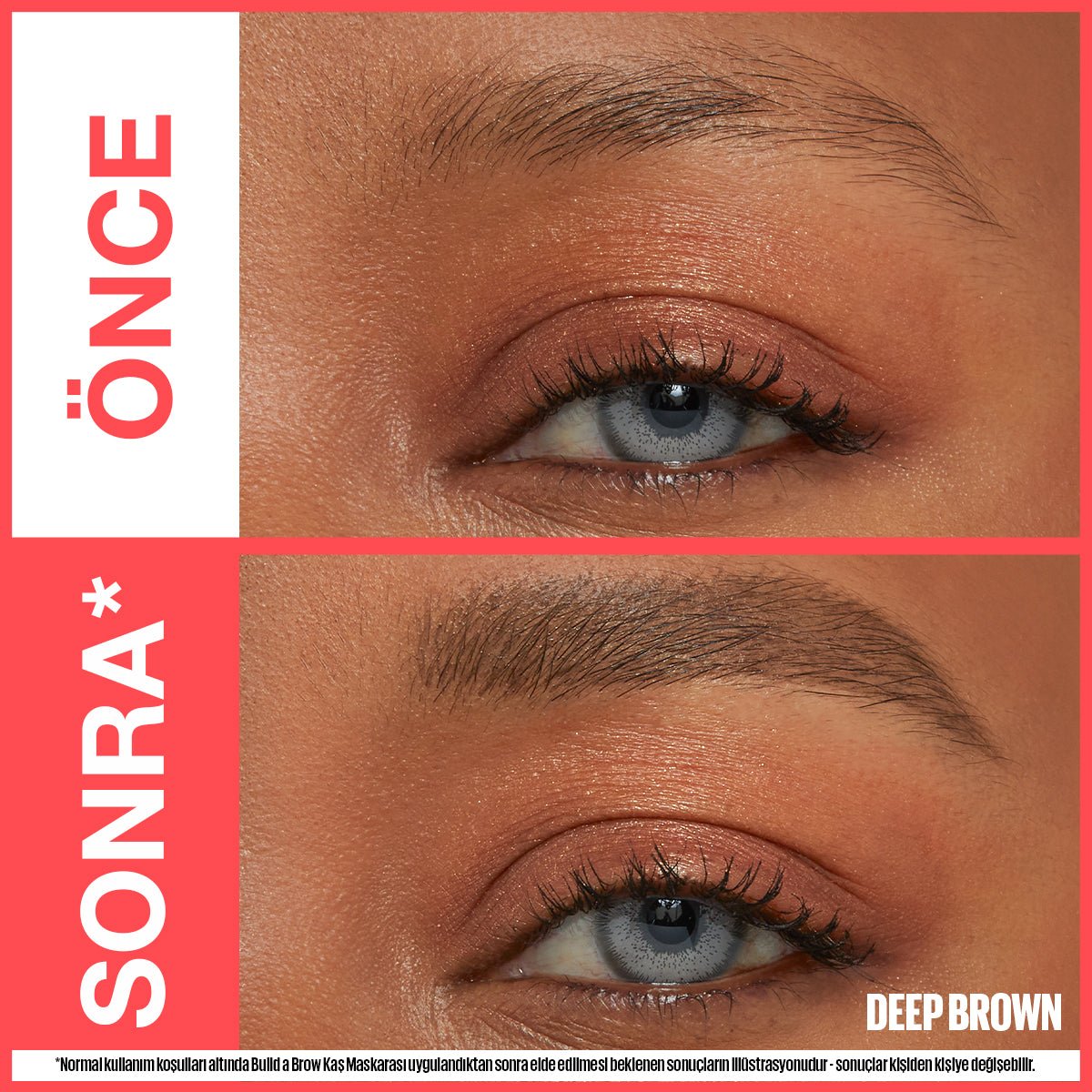 Maybelline New York Build a Brow 2in1 Kaş Kalemi ve Jeli Deep Brown - Melori