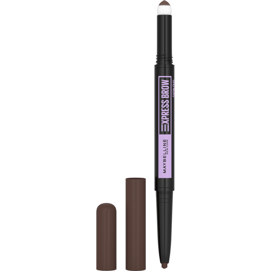 Maybelline New York Express Brow Satin Duo Çift Taraflı Kaş Kalemi - 04 Koyu Ton - Melori