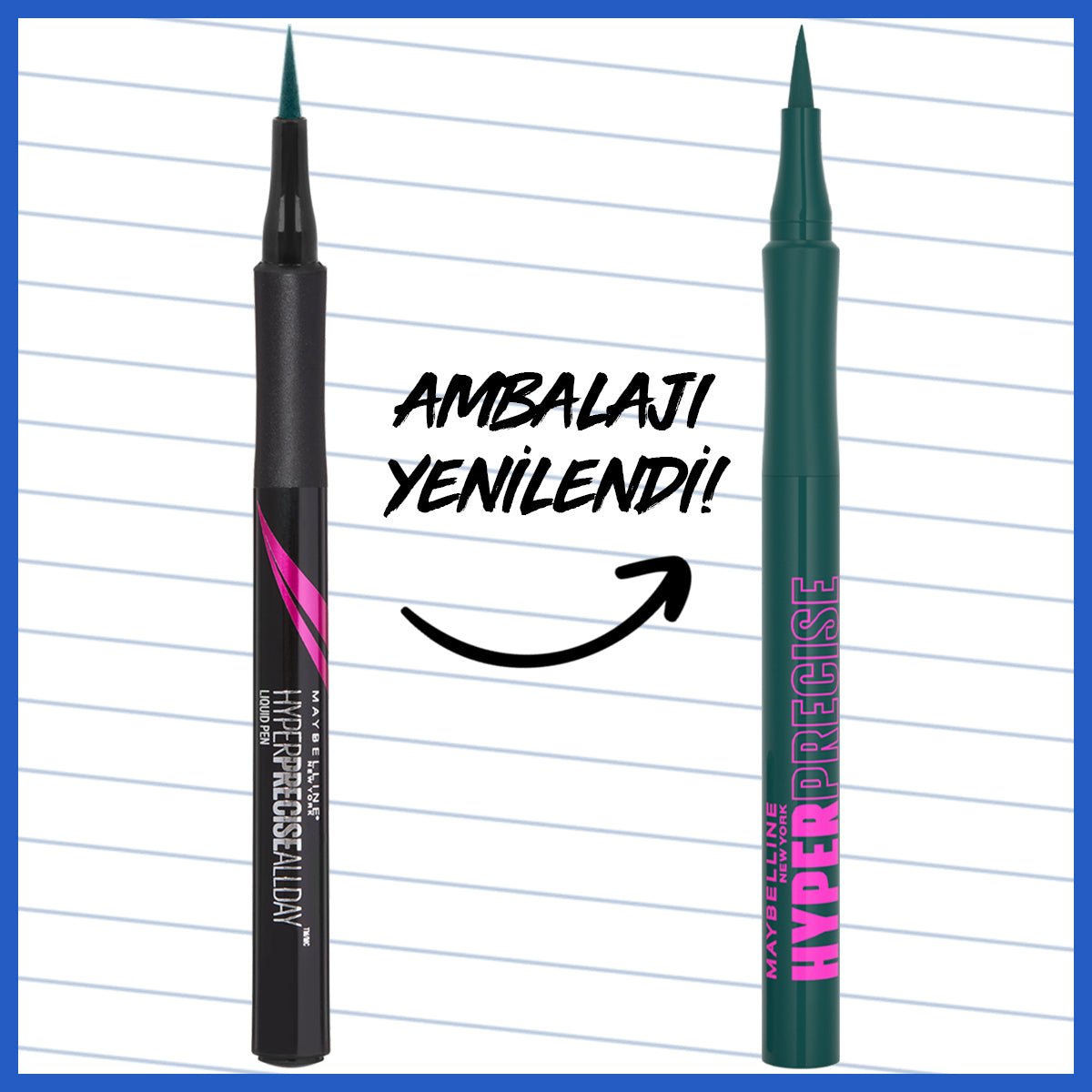 Maybelline New York Hyper Precise All Day Eyeliner - 730 Jungle - Melori