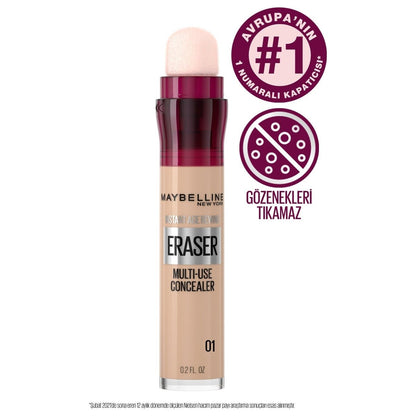 Maybelline New York Instant Anti Age Eraser Kapatıcı - 01 Light - Melori
