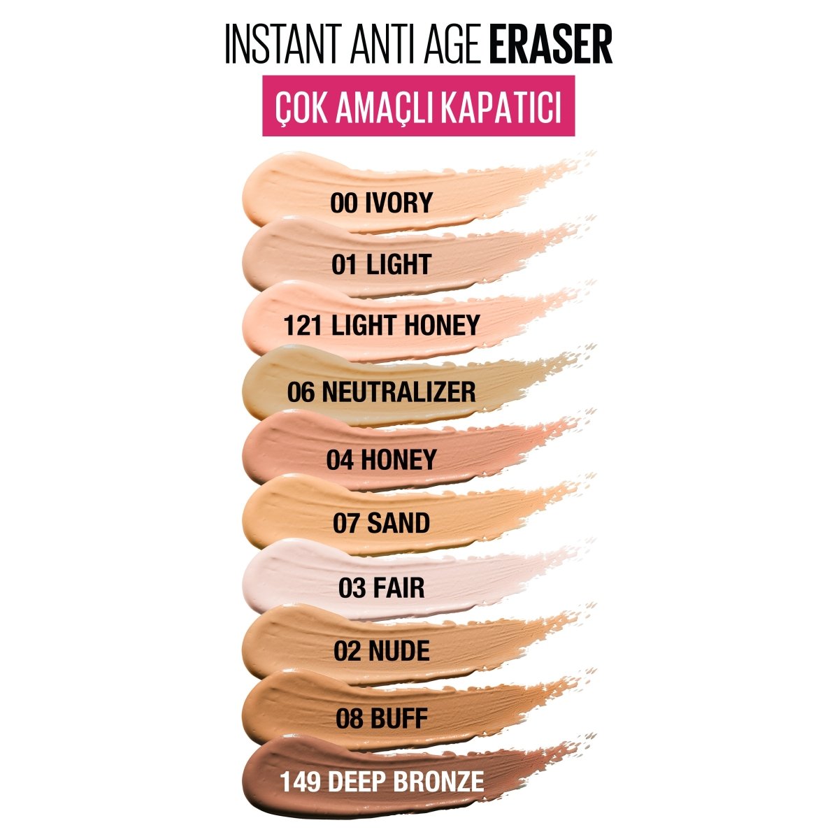 Maybelline New York Instant Anti Age Eraser Kapatıcı - 05 Brighten - Melori
