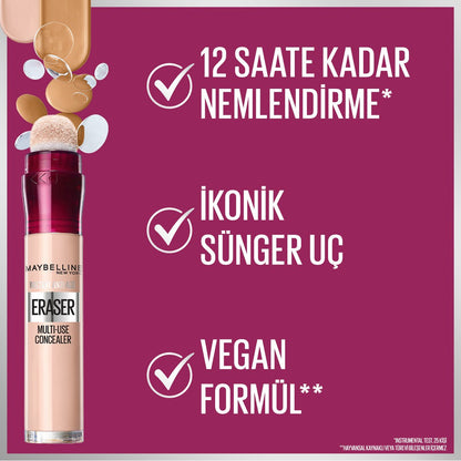 Maybelline New York Instant Anti Age Eraser Kapatıcı - 121 Light Honey - Melori