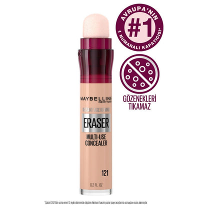 Maybelline New York Instant Anti Age Eraser Kapatıcı - 121 Light Honey - Melori