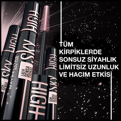 Maybelline New York Lash Sensational Sky High Cosmic Black Maskara - Melori