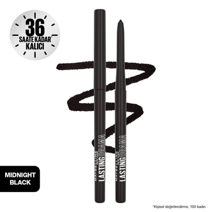 Maybelline New York Lasting Drama Automatic Liner Göz Kalemi - Midnight Black - Melori