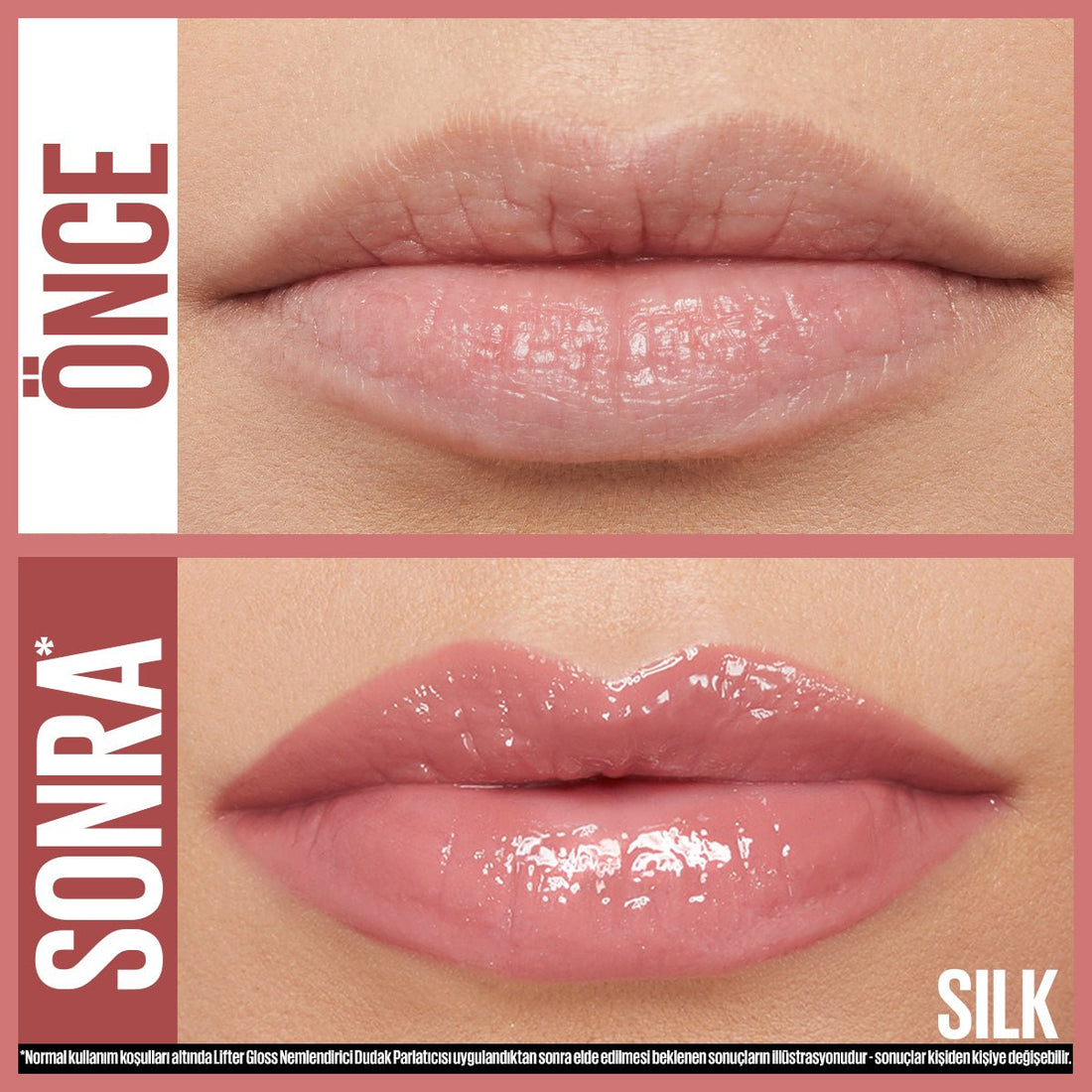 Maybelline New York Lifter Gloss Nemlendirici Dudak Parlatıcısı - 004 Silk - Melori