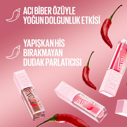 Maybelline New York Lifter Plump Dudak Parlatıcısı - 007 Cocoa Zing - Melori