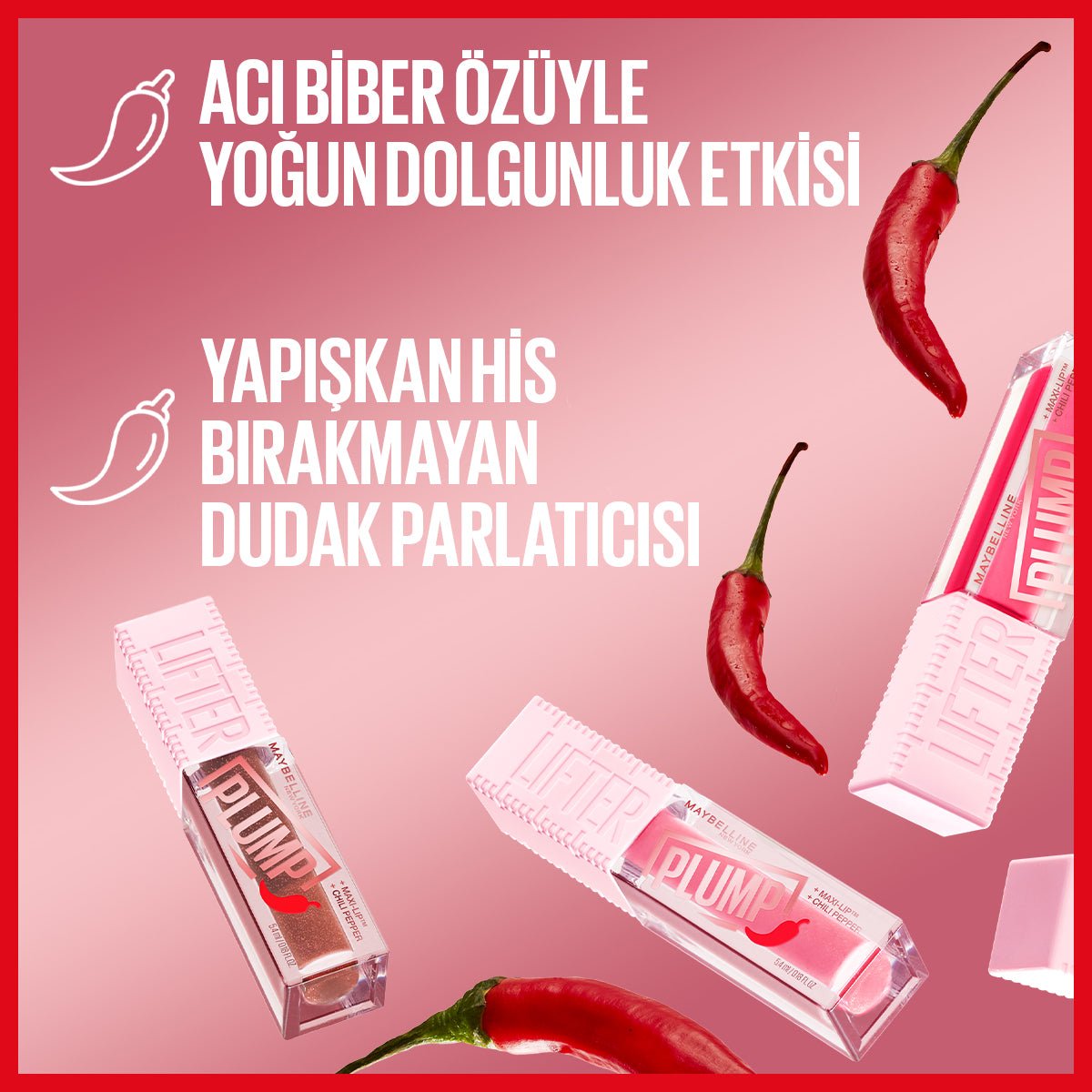 Maybelline New York Lifter Plump Dudak Parlatıcısı - 007 Cocoa Zing - Melori