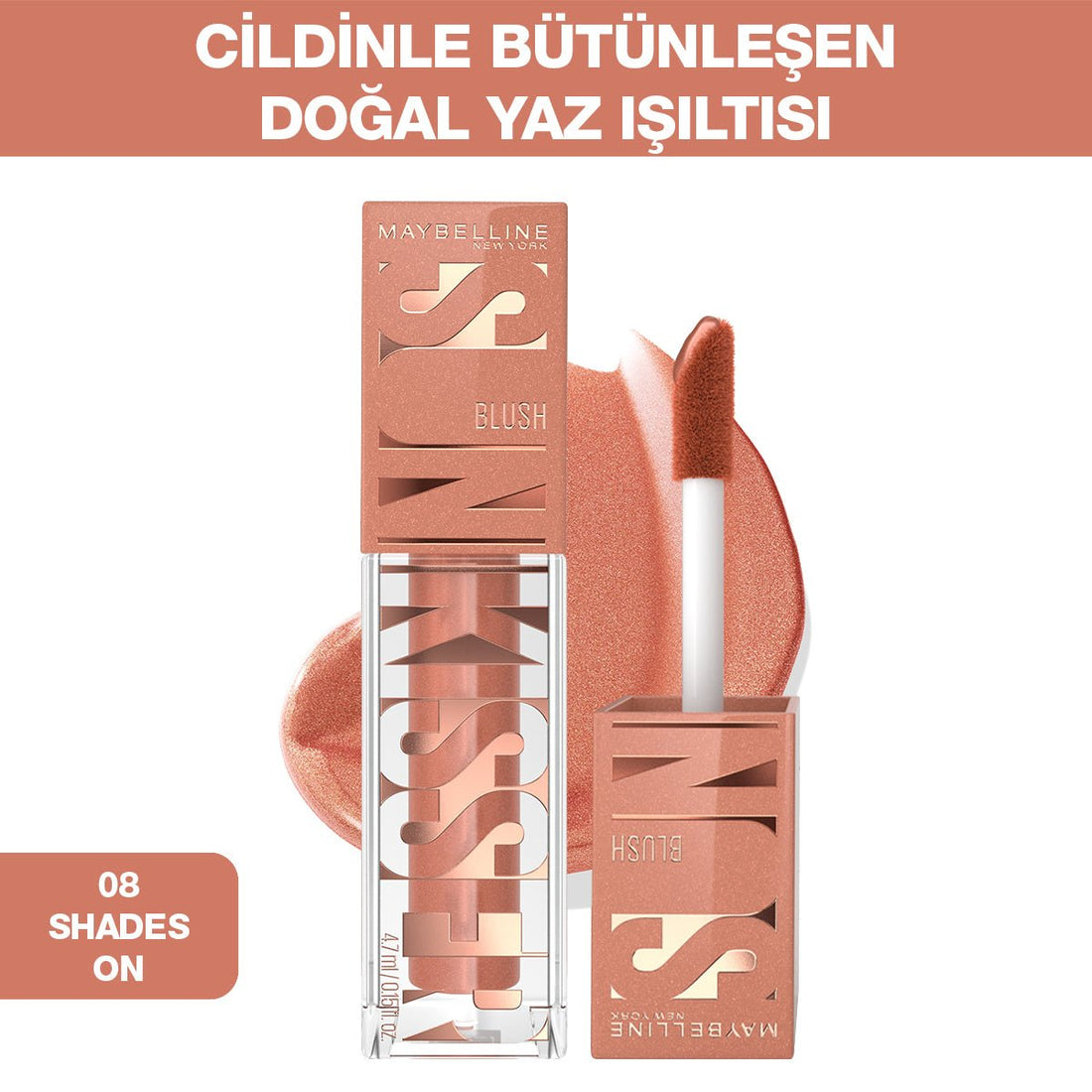 Maybelline New York Sunkisser Likit Allık - 08 Shades On - Melori