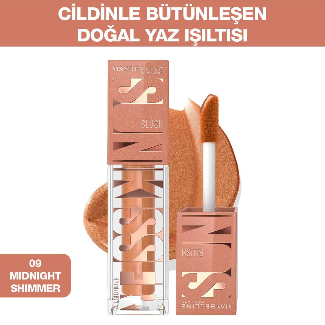 Maybelline New York Sunkisser Likit Allık - 09 Midnight Shimmer - Melori