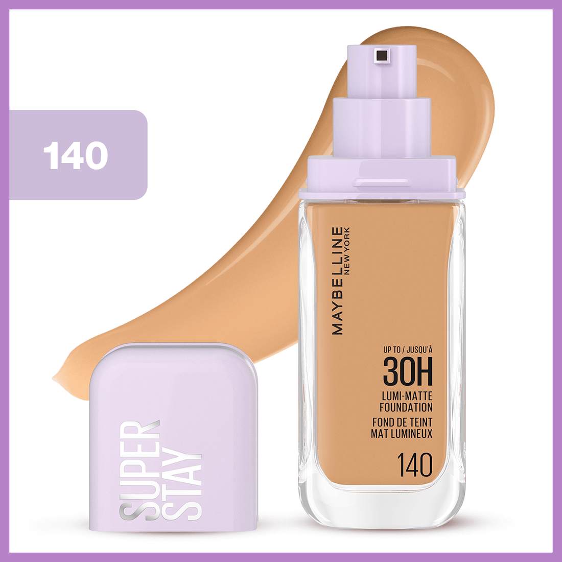 Maybelline New York Super Stay Lumi Matte Fondöten - 140 - Melori