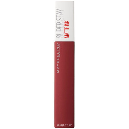 Maybelline New York Super Stay Matte Ink Likit Mat Ruj - 50 Voyager - Bordo - Melori