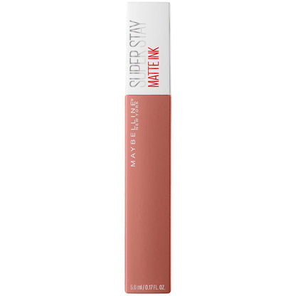 Maybelline New York Super Stay Matte Ink Likit Mat Ruj - 65 Seductress - Nude - Melori