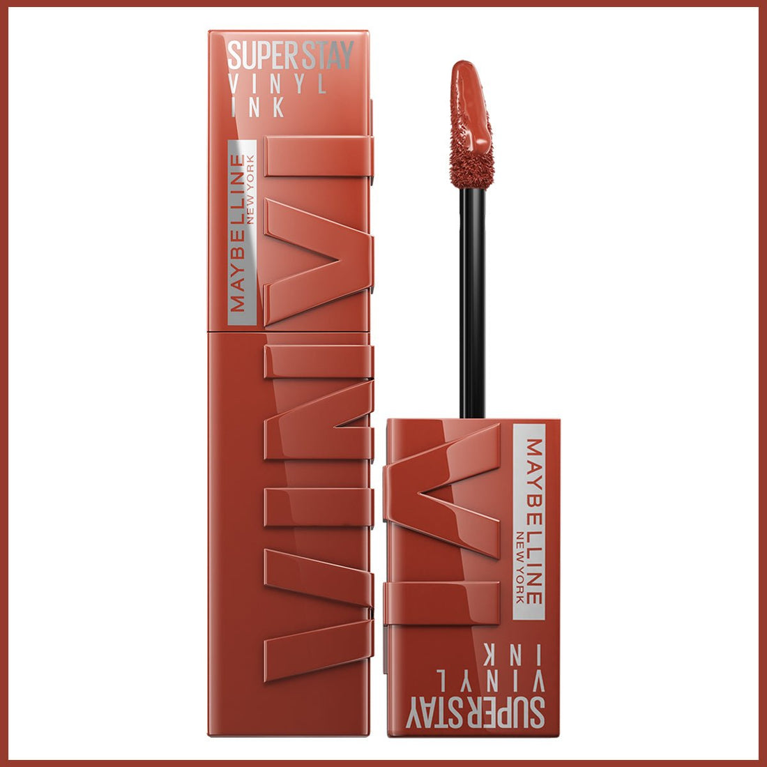 Maybelline New York Super Stay Vinyl Ink Uzun Süre Kalıcı Likit Parlak Ruj 130 Extra - Melori