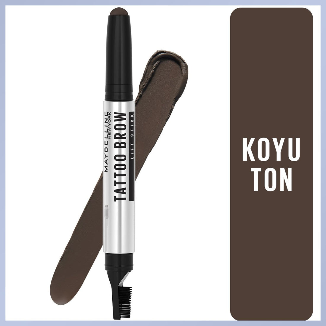 Maybelline New York Tattoo Brow Lift Kaş Kalemi - 04 Deep Brown (Koyu Ton) - Melori