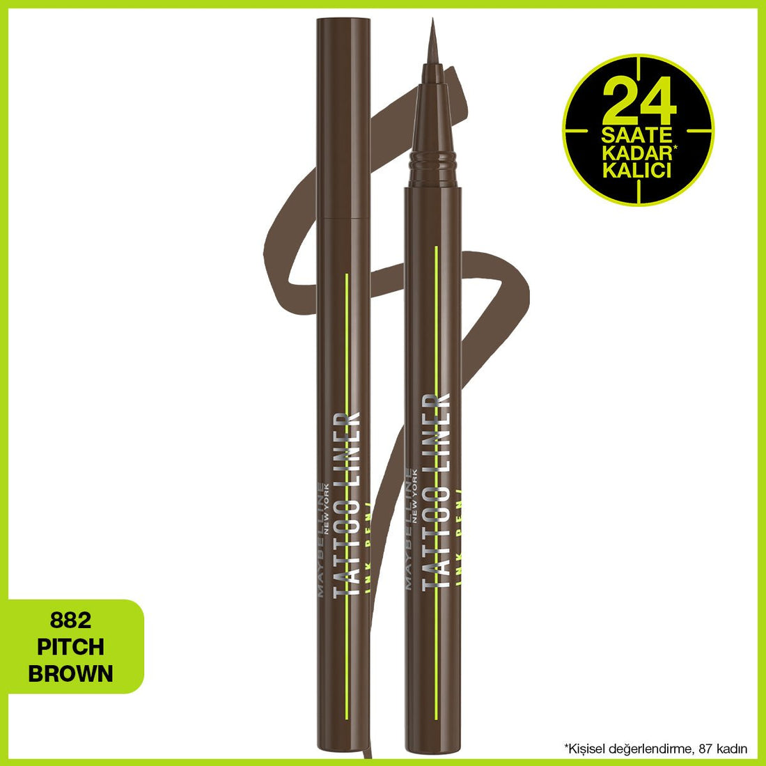 Maybelline New York Tattoo Liner Ink Pen - Pitch Brown - Melori