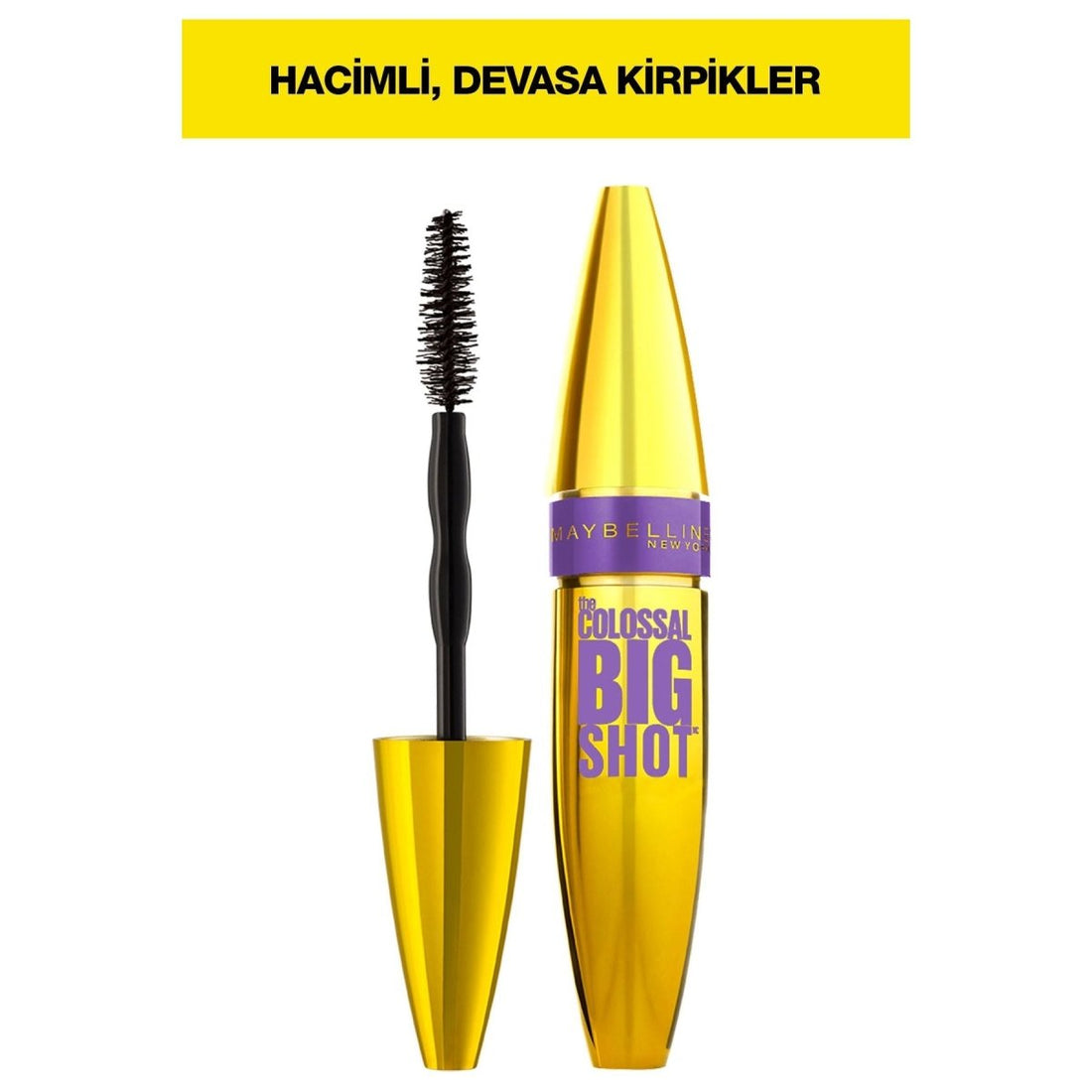 Maybelline New York The Colossal Big Shot Siyah Maskara - Melori
