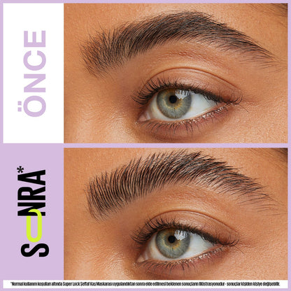 Maybelline Super Lock Brow Glue Kaş Sabitleyici Maskara - Melori
