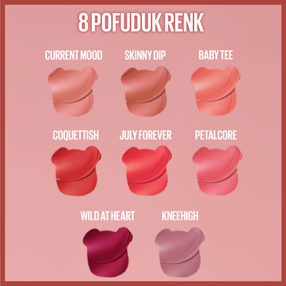 Maybelline Super Stay Teddy Tint Uzun Süre Kalıcı Likit Mat Tint 40 Petalcore - Melori