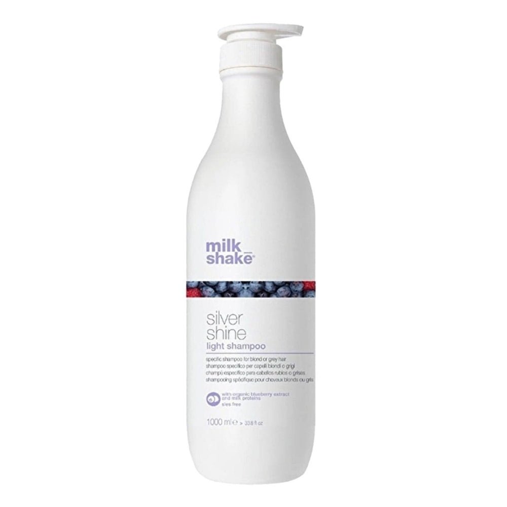 Milk_shake Silver Shine Beyaz Gri ve Platin Saçlar İçin Sülfatsız Mor Tonlama Şampuanı 1000 ml - Melori