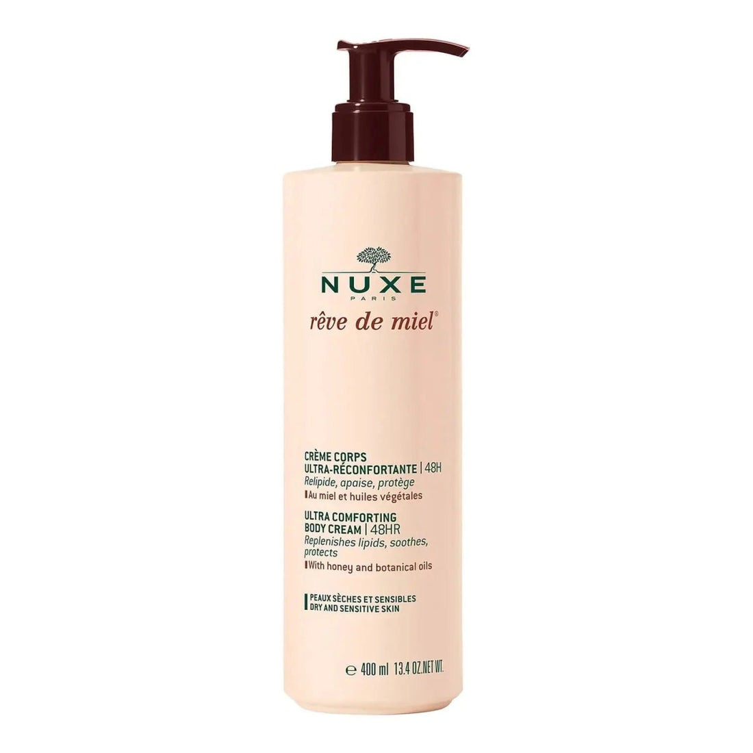Nuxe Reve de Miel Ultra Comforting Body Cream 48HR 400 ml - Melori