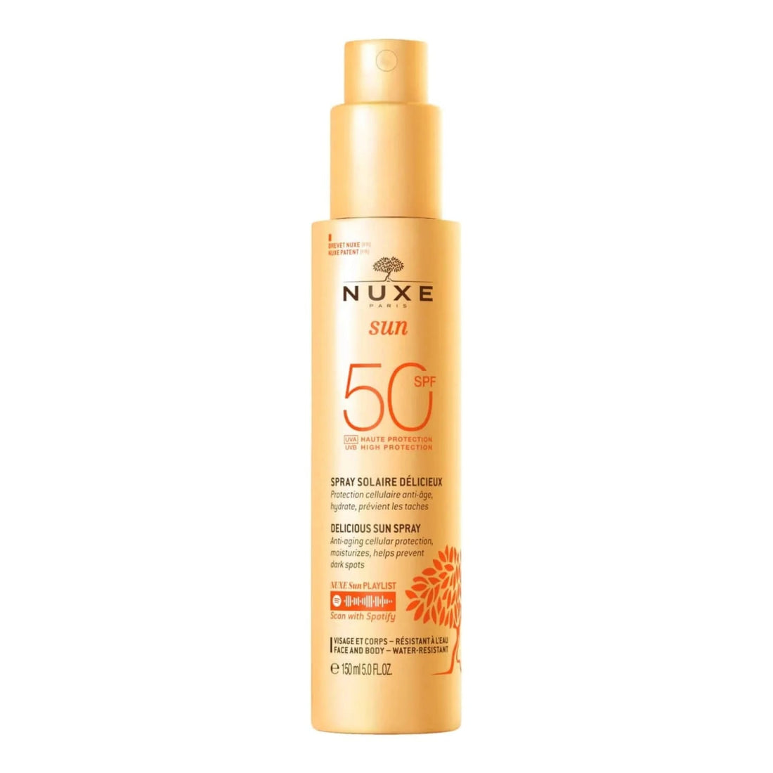 Nuxe Sun Güneş Koruyucu Yüz ve Vücut Sütü Spf 50 150 ml - Melori