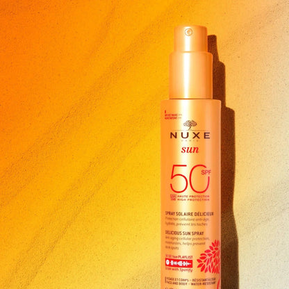 Nuxe Sun Güneş Koruyucu Yüz ve Vücut Sütü Spf 50 150 ml - Melori