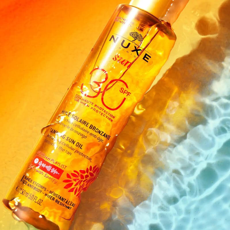 Nuxe Sun Huile Bronzante Haute Protection Spf30 150 ml - Melori