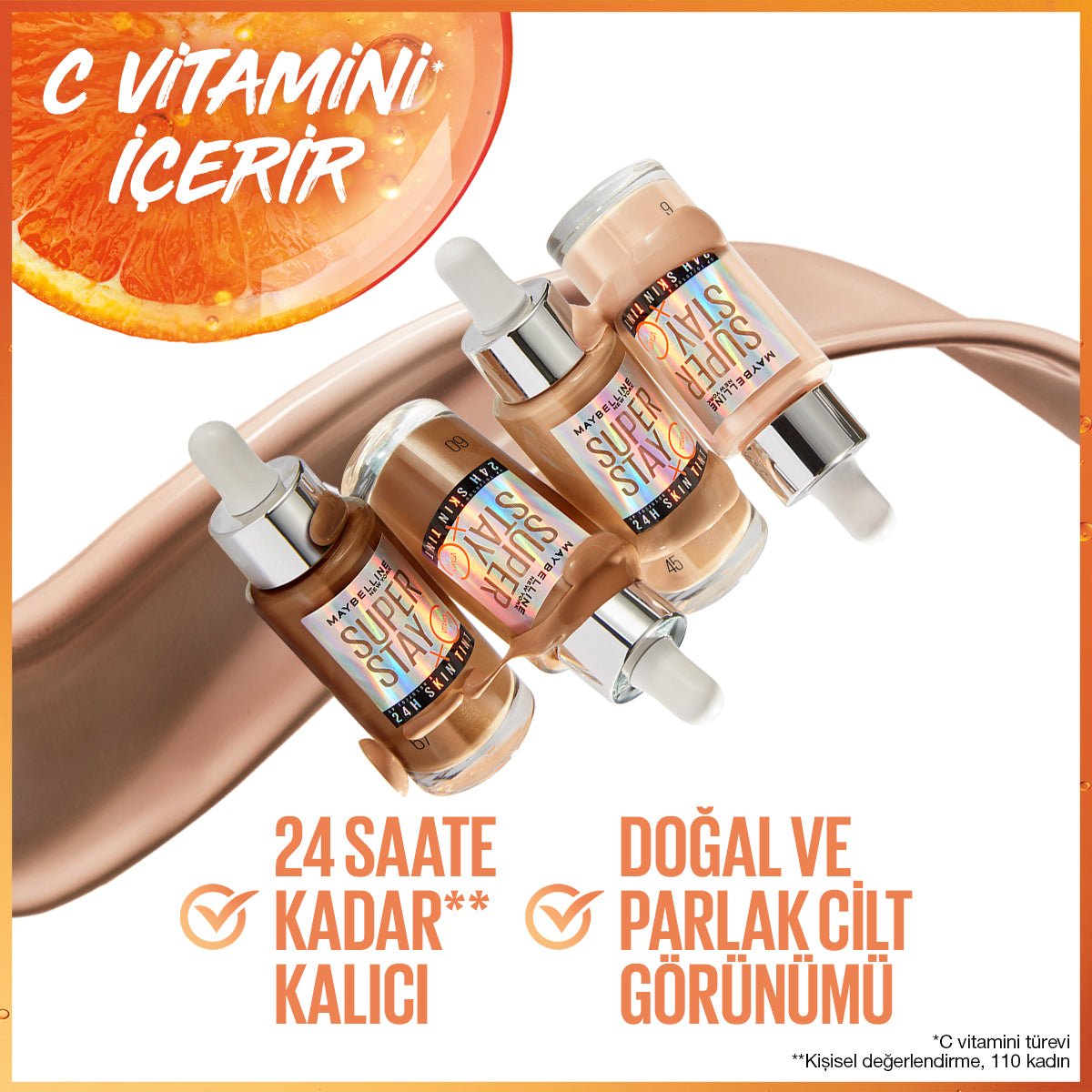 Super Stay Skin Tint Fondöten - 20 - Melori
