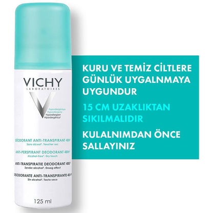Vichy Anti - Transpirant Terleme Karşıtı Deodorant 125ml - Melori