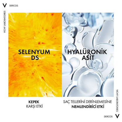 Vichy Dercos 2’si 1 Arada Kepek Karşıtı ve Nemlendirici Şampuan 390 ml - Melori
