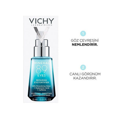 Vichy Mineral 89 Göz Çevresi Bakımı 15 ml - Melori